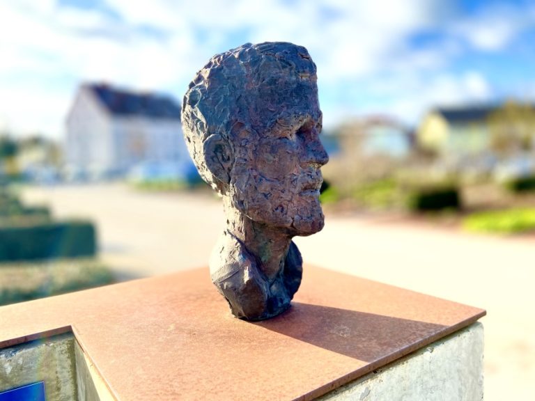 Büste von Andreas Willmann in Donaueschingen.