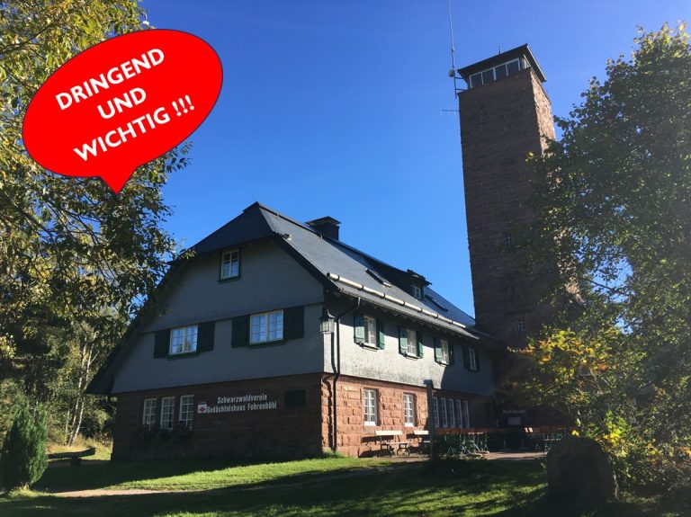 Gedächtnishaus Fohrenbühl – neue Pächter gesucht.