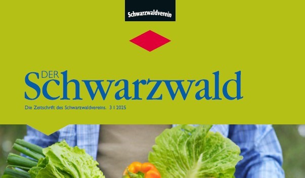 Vereinszeitschrift „Der Schwarzwald“ – Titelseite.