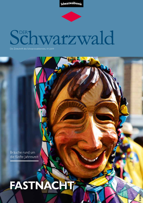 Titelbild Vereinszeitschrift „Der Schwarzwald“ Ausgabe 01/19 – Fastnacht.
