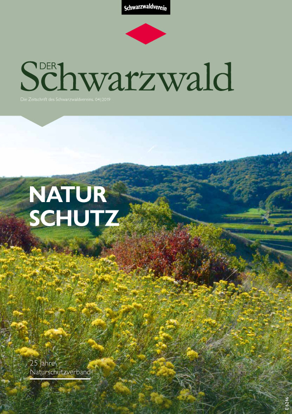 Titelbild Vereinszeitschrift „Der Schwarzwald“ Ausgabe 04/19 – Naturschutz.