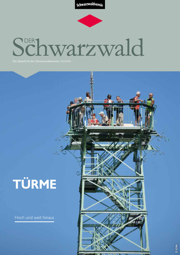 Titelbild Vereinszeitschrift „Der Schwarzwald“ Ausgabe 02/20 – Türme.