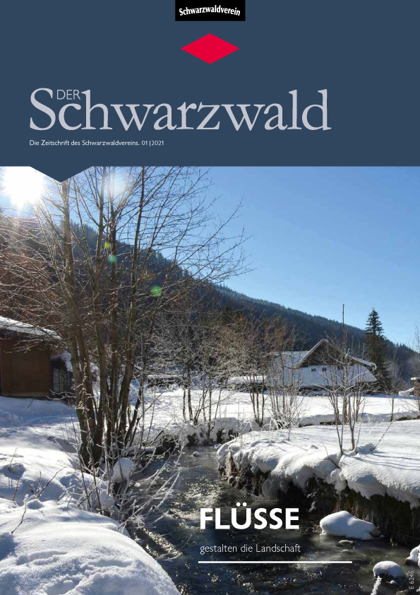 Titelbild Vereinszeitschrift „Der Schwarzwald“ Ausgabe 01/21 – Flüsse.