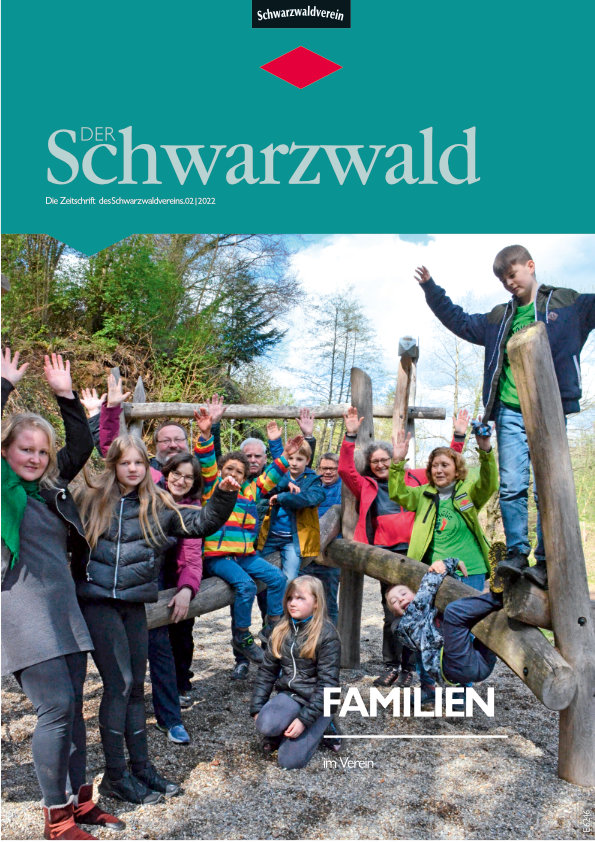 Titelbild Vereinszeitschrift „Der Schwarzwald“ Ausgabe 02/22 – Familien.