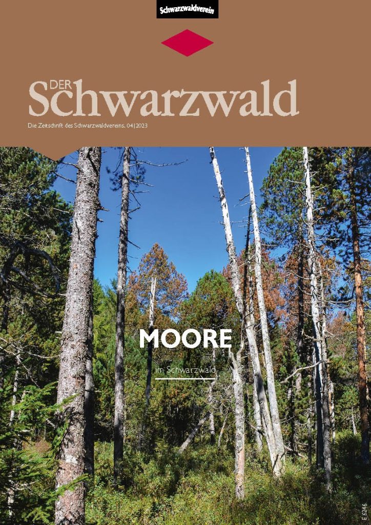 Titelbild Vereinszeitschrift „Der Schwarzwald“ Ausgabe 04/23 – Moore.